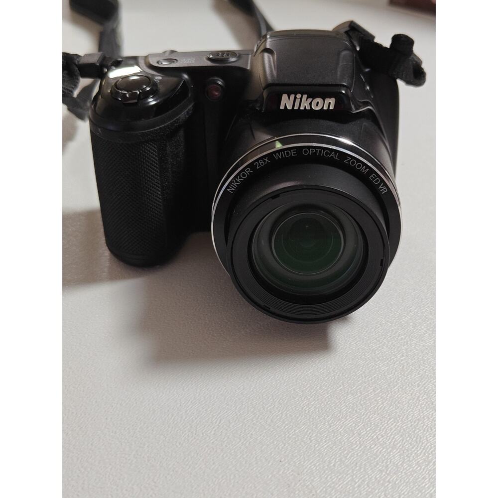 Nikon COOLPIX L340 28x Optical Zoom Bridge Digital Camera Black Built-in Flash